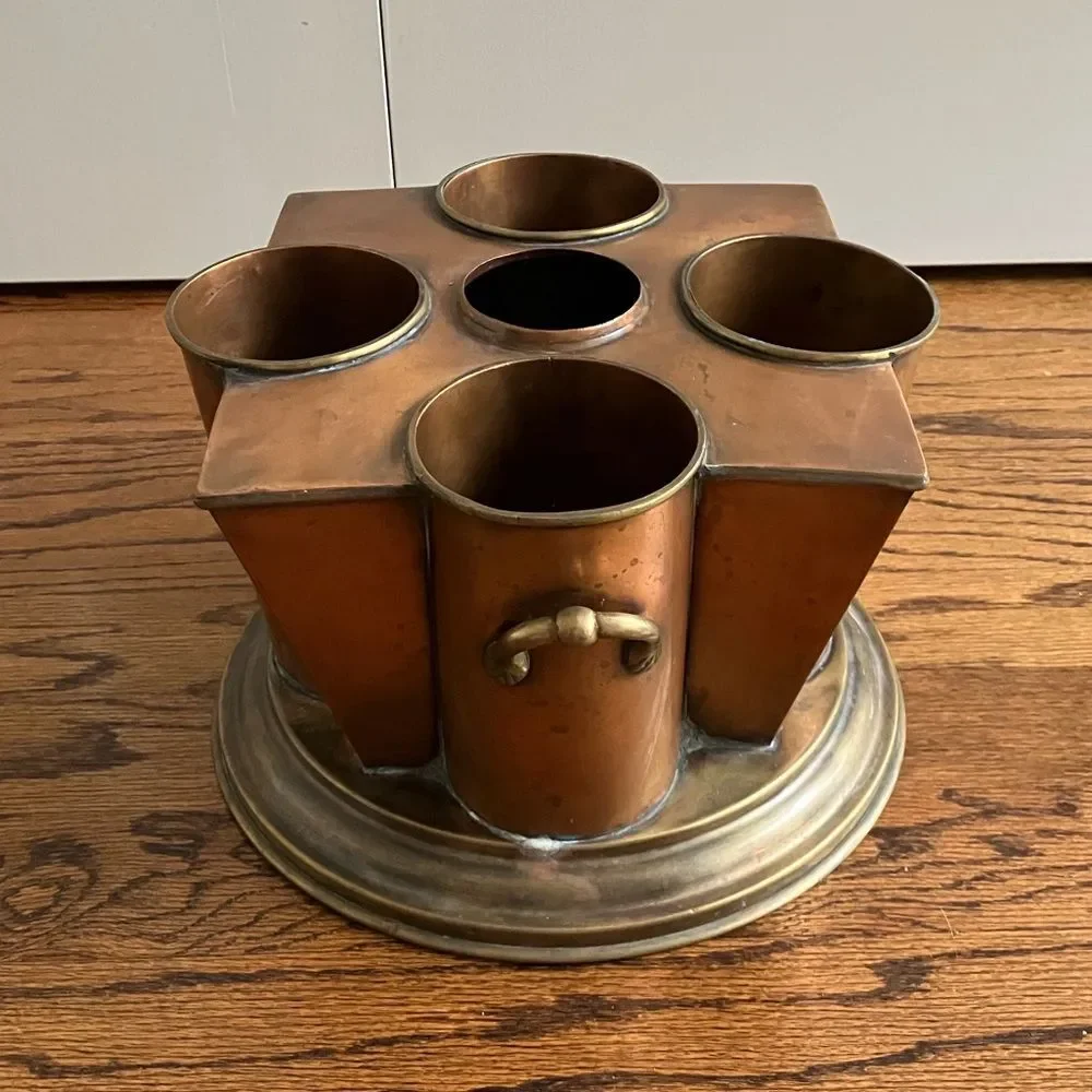 Vintage Copper Wine Cooler